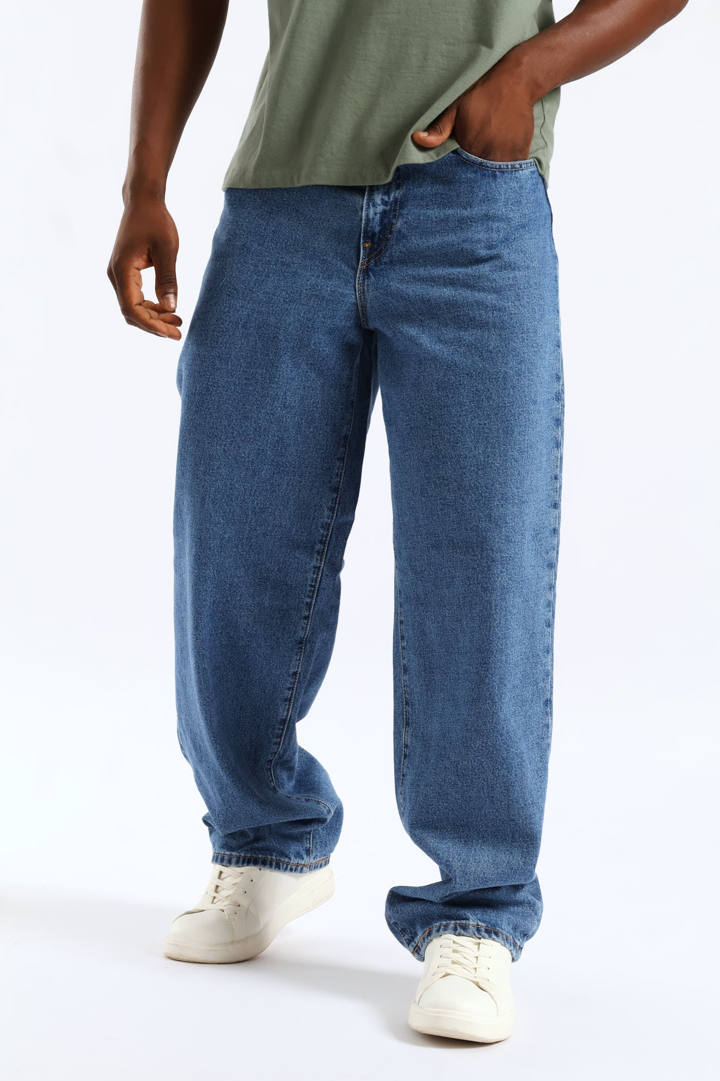 Mens 578 Baggy Za The Baggy Family Denim - Blue – Edgars