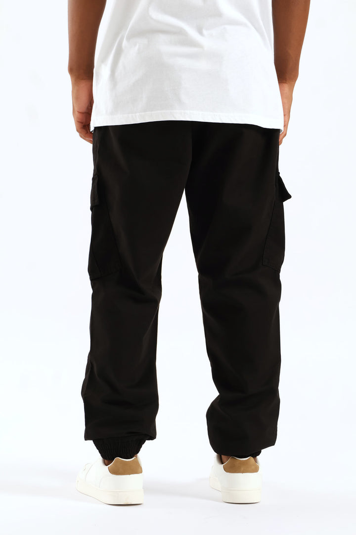 Basic Cargo Trouser - Black