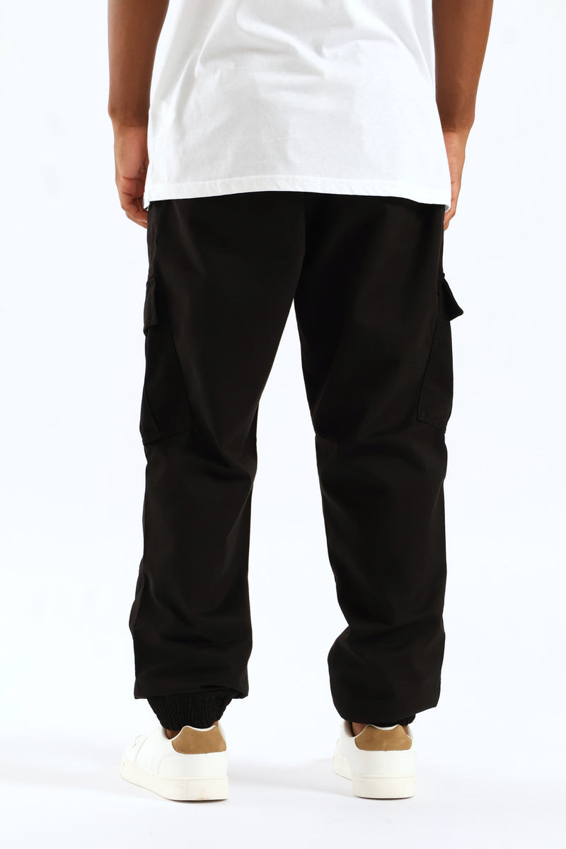 Basic Cargo Trouser - Black
