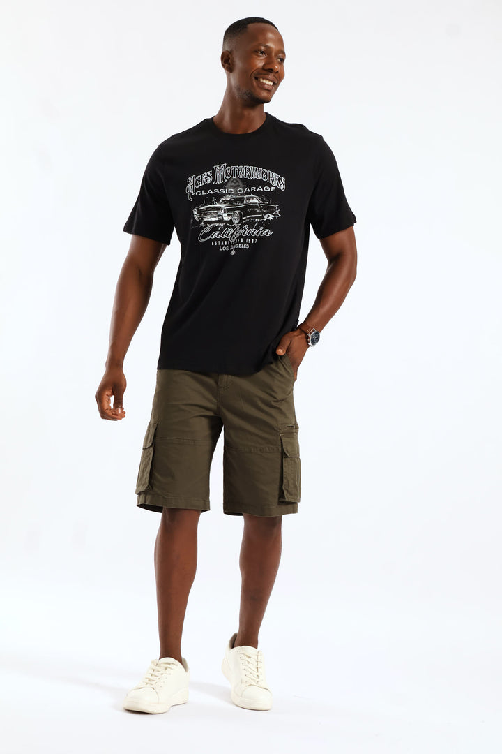 Motorworks Garage Tee - Black