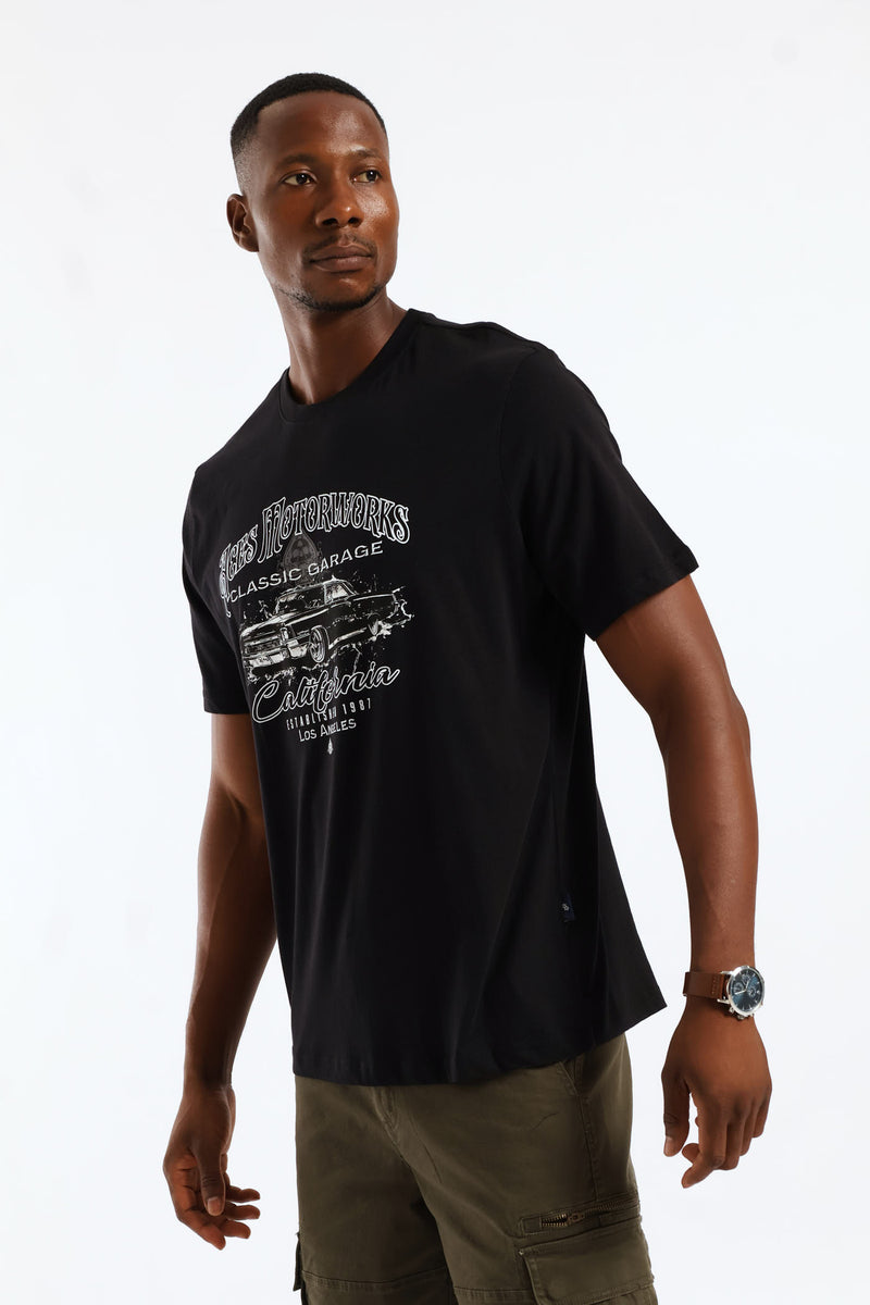 Motorworks Garage Tee - Black