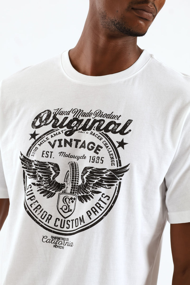 Original Wings Tee - White