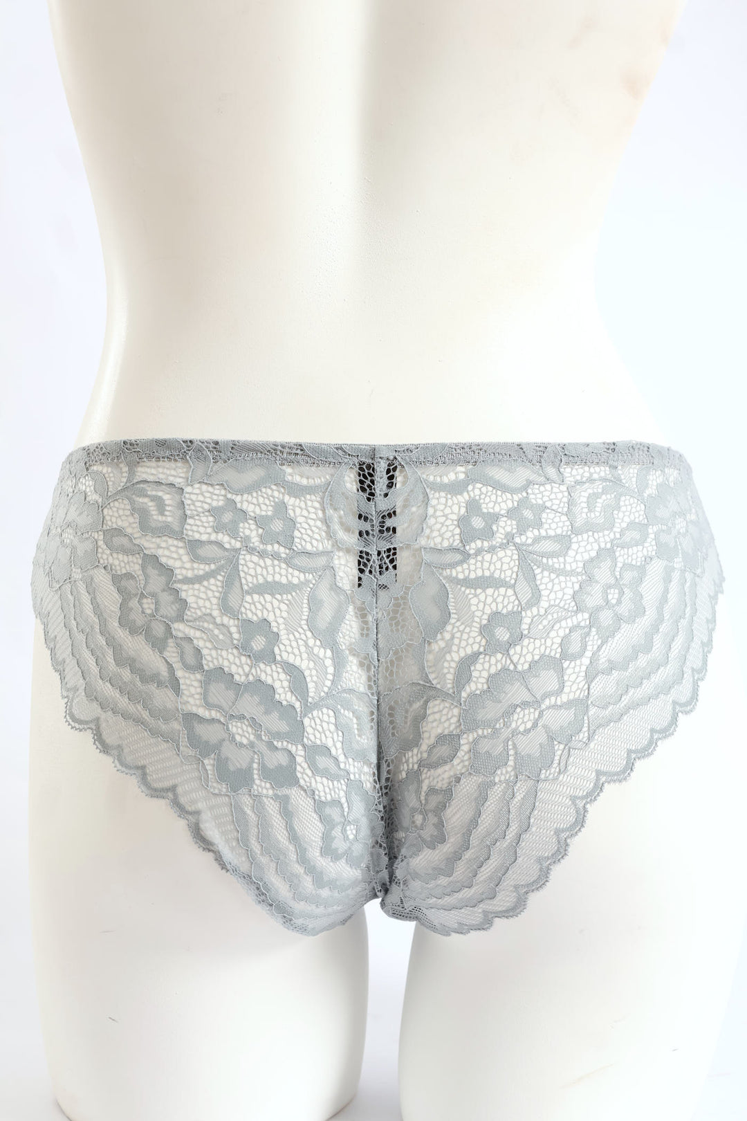 2 Pack Brazilian Panties - Mauve/Silver