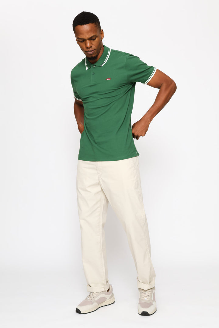 Hm Slim Polo Golfer - Green
