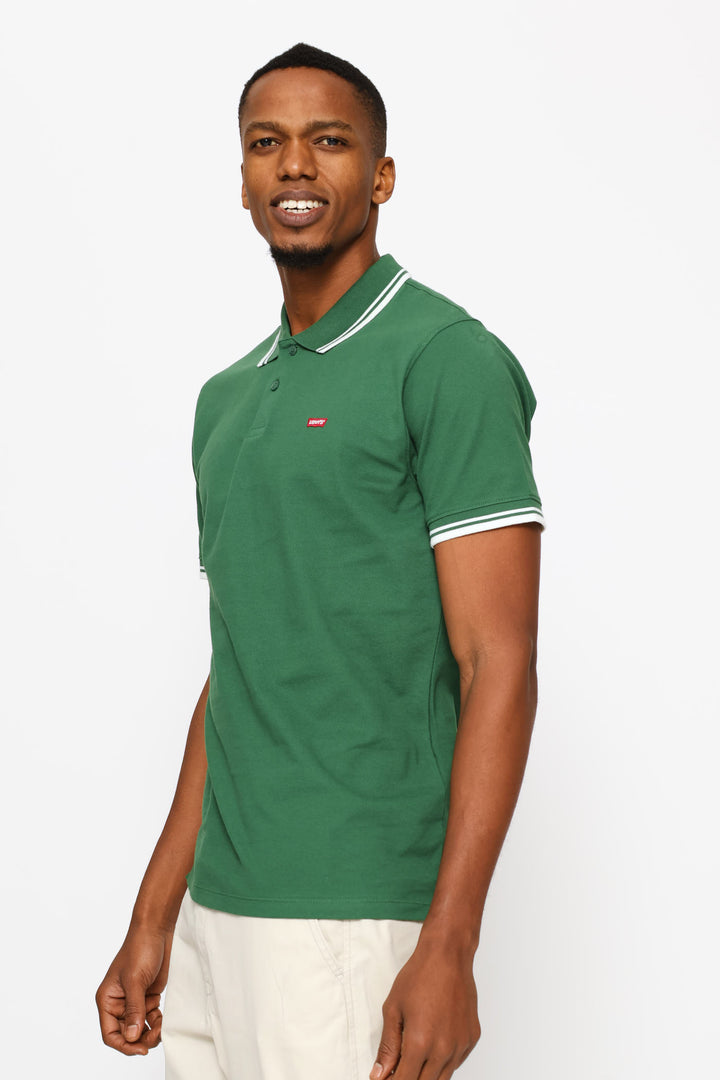 Hm Slim Polo Golfer - Green