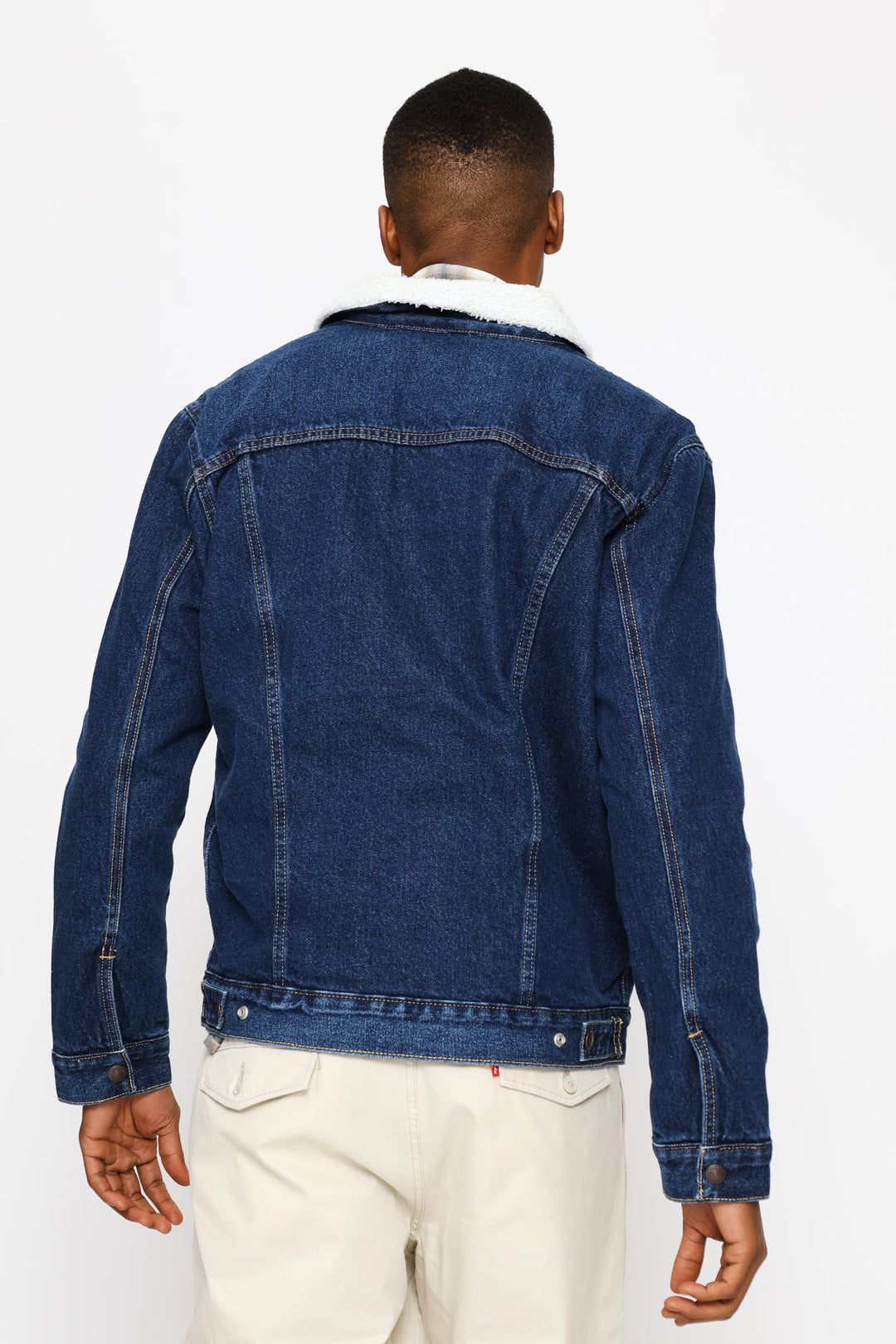 Type 3 Za Sherpa Trucker Jacket - Indigo