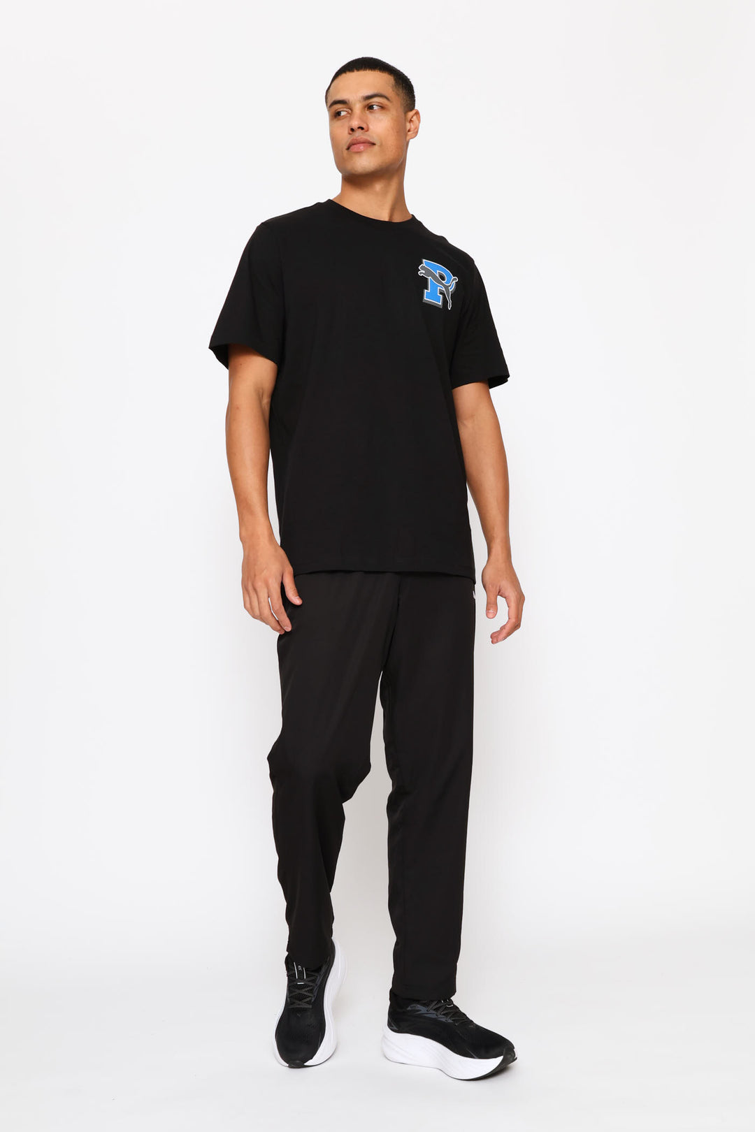 Graphic Vasity Tee - Black