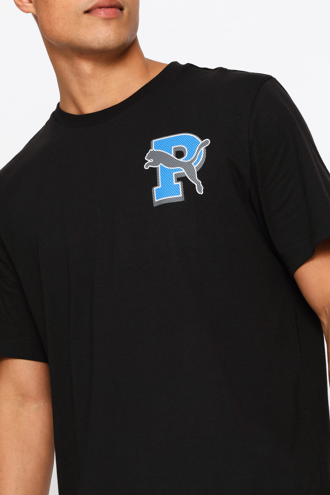 Graphic Vasity Tee - Black