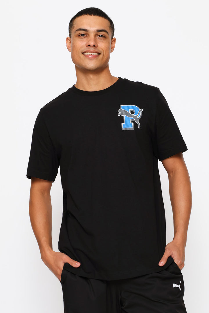 Graphic Vasity Tee - Black