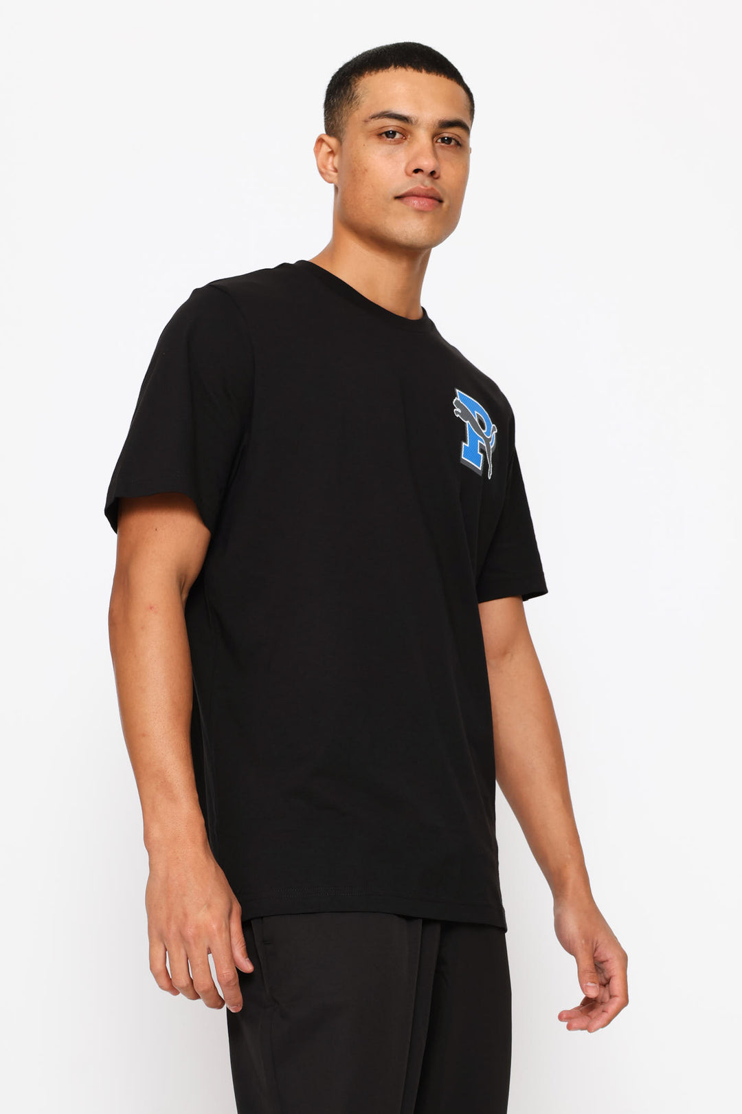 Graphic Vasity Tee - Black
