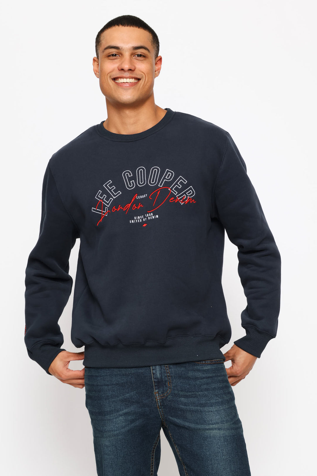 Mathis Crew Top - Navy