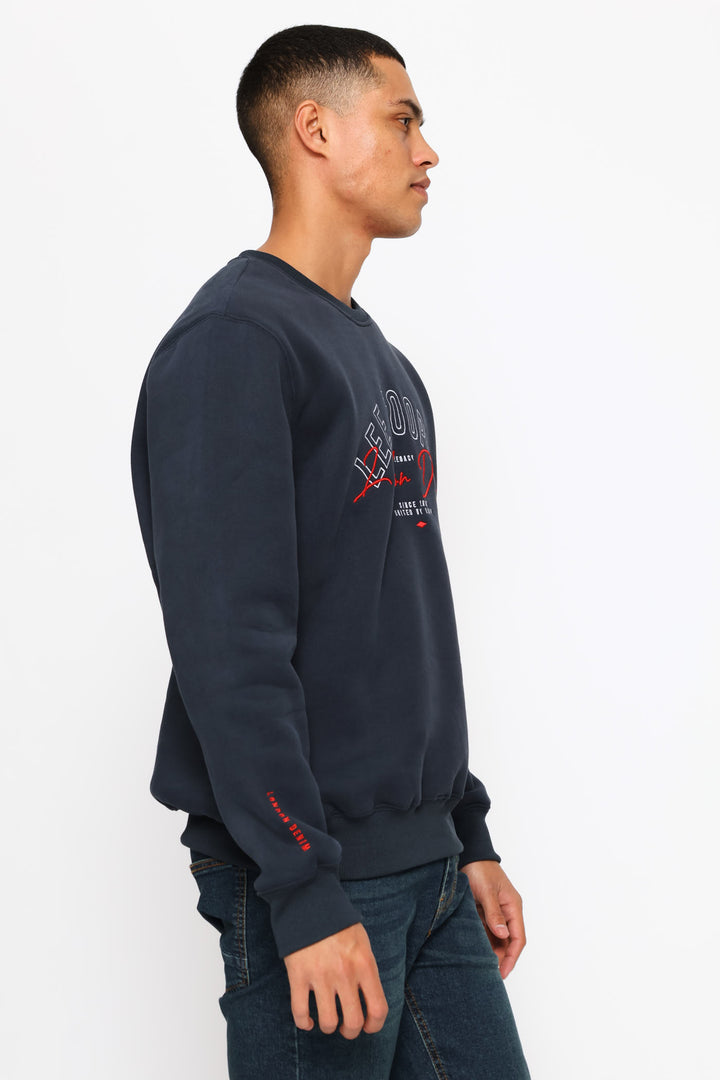 Mathis Crew Top - Navy