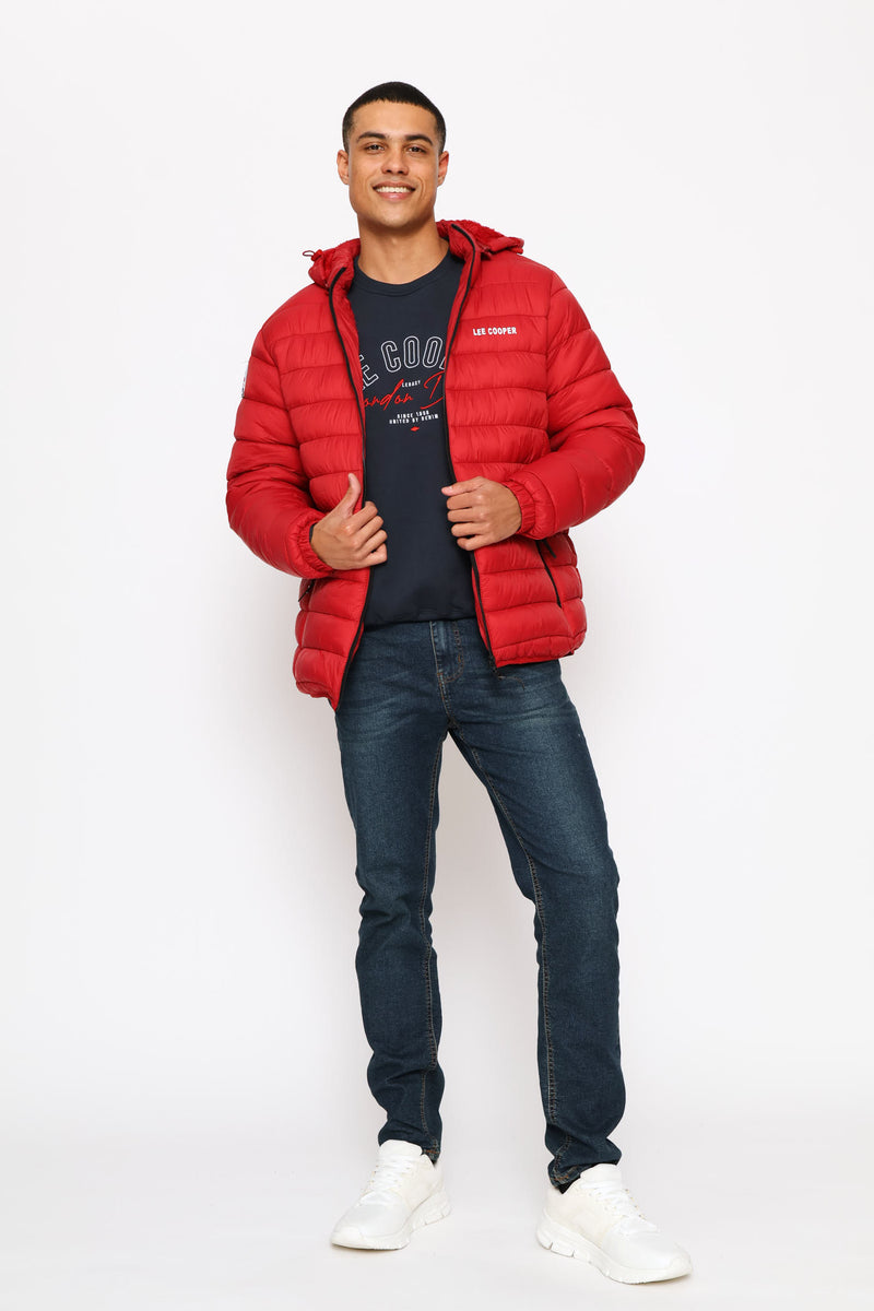 Billy Puffer Jacket - Red
