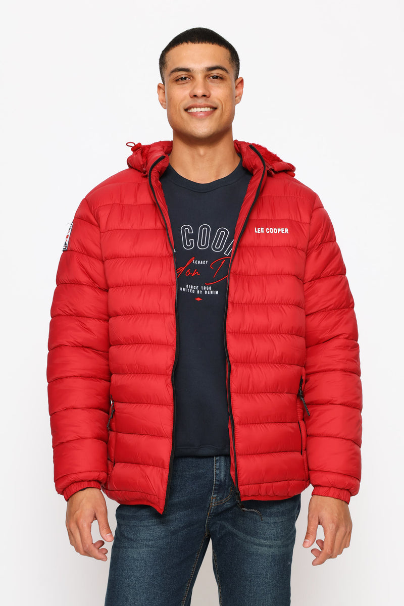 Billy Puffer Jacket - Red