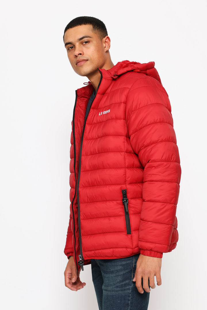 Billy Puffer Jacket - Red