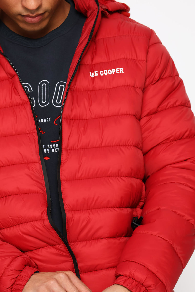 Billy Puffer Jacket - Red