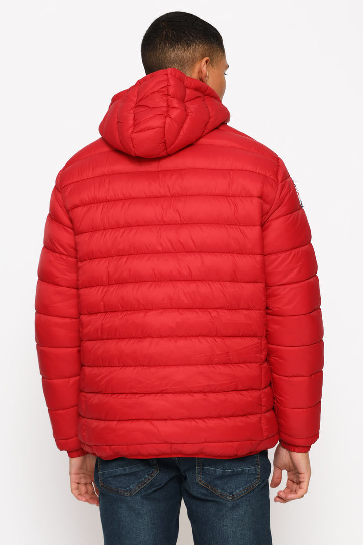 Billy Puffer Jacket - Red