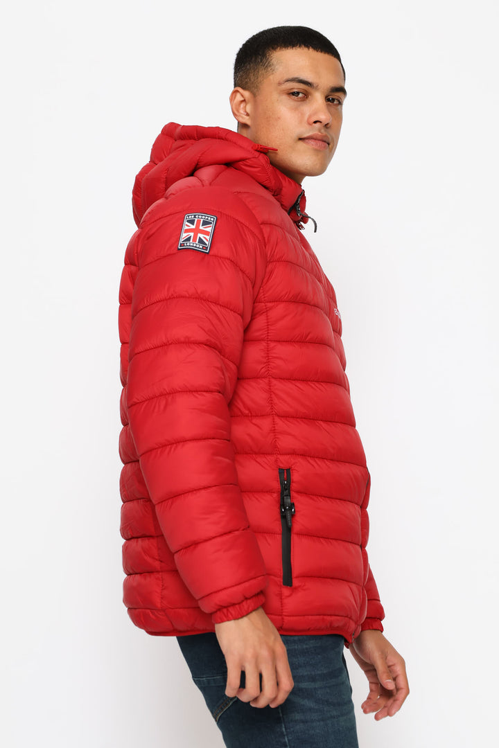 Billy Puffer Jacket - Red