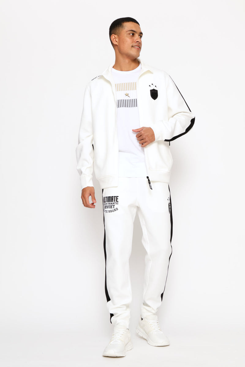 Calvin Tracktop - White