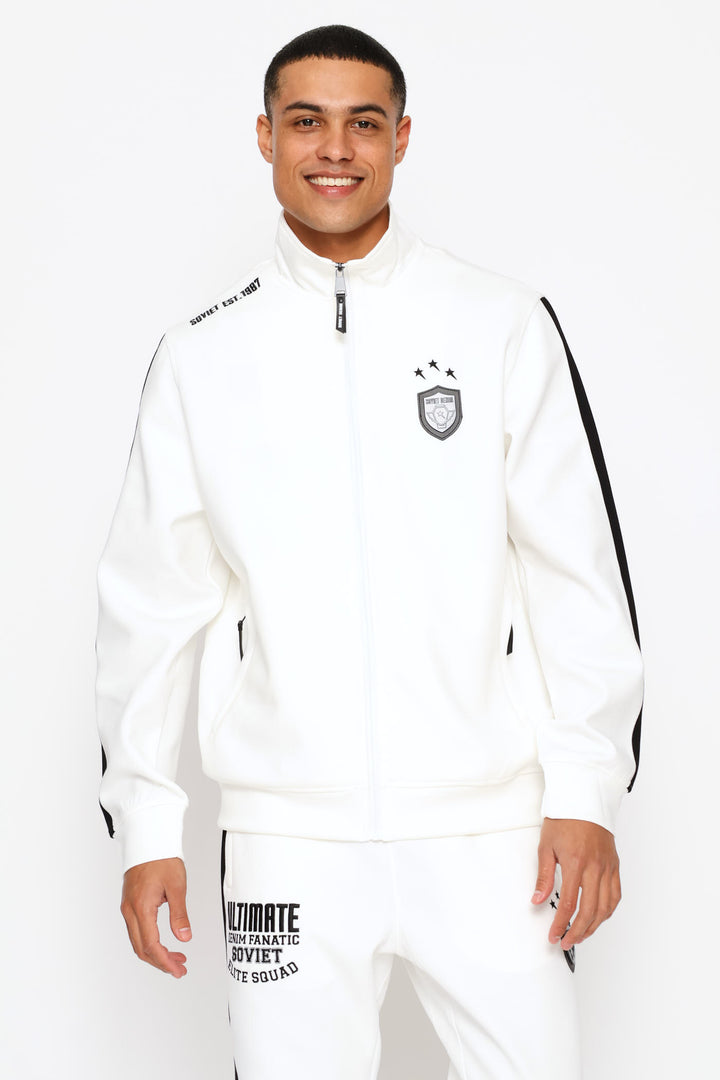 Calvin Tracktop - White