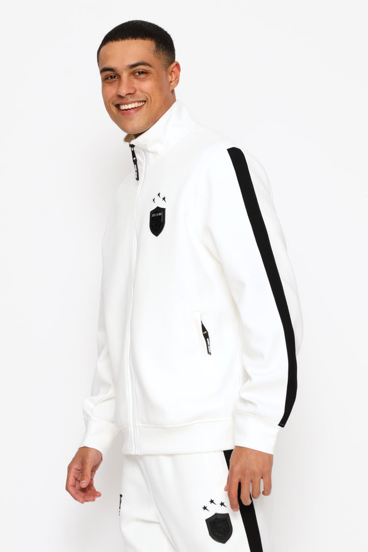 Calvin Tracktop - White