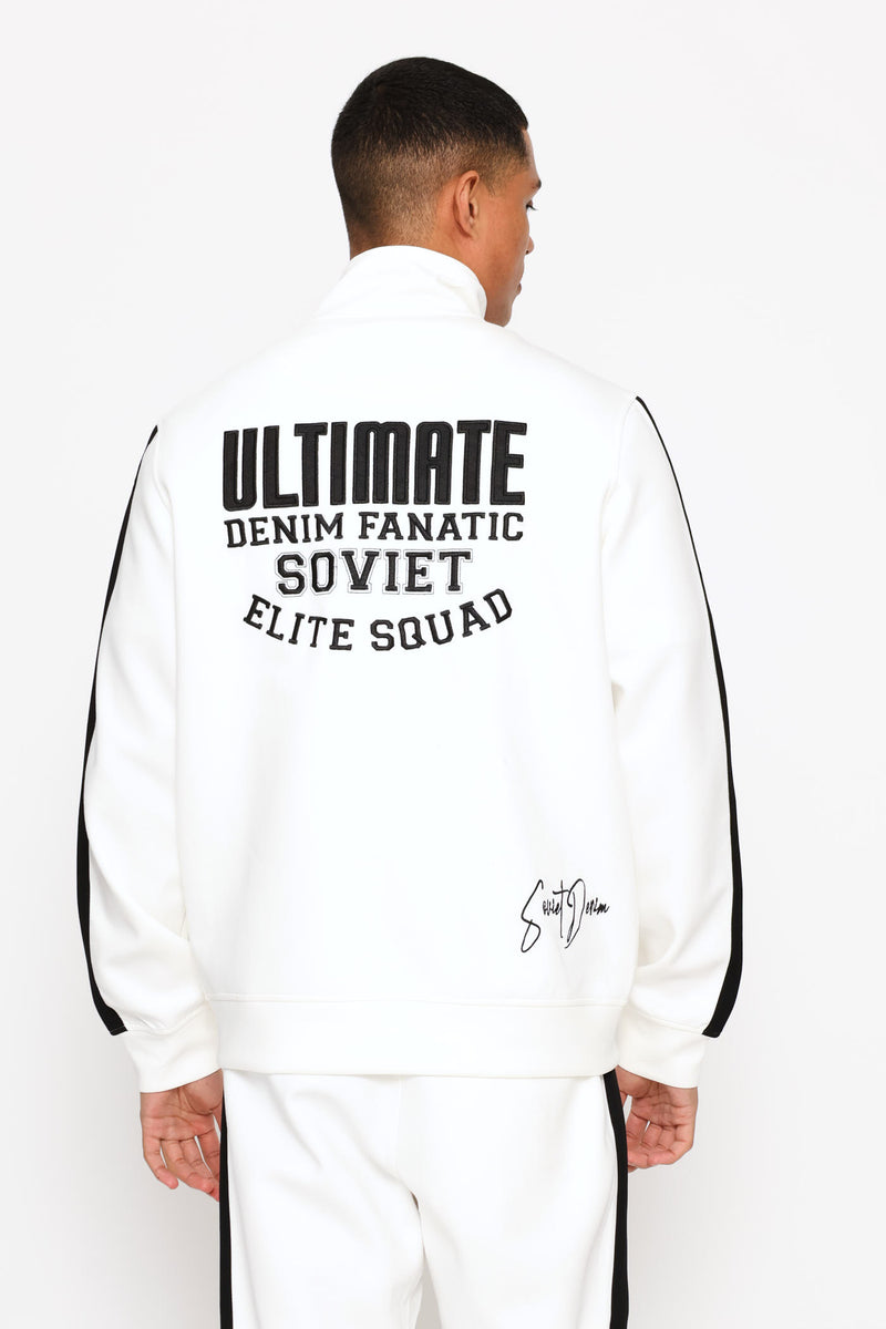 Calvin Tracktop - White