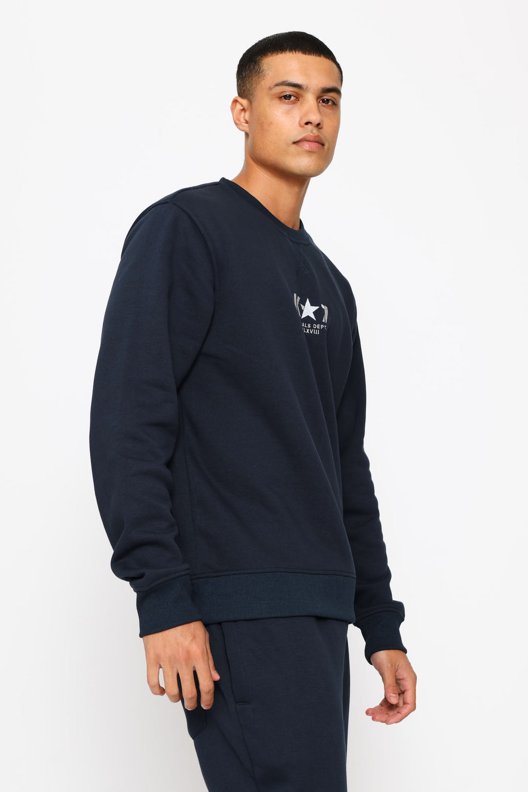Breakers Crew Top - Navy