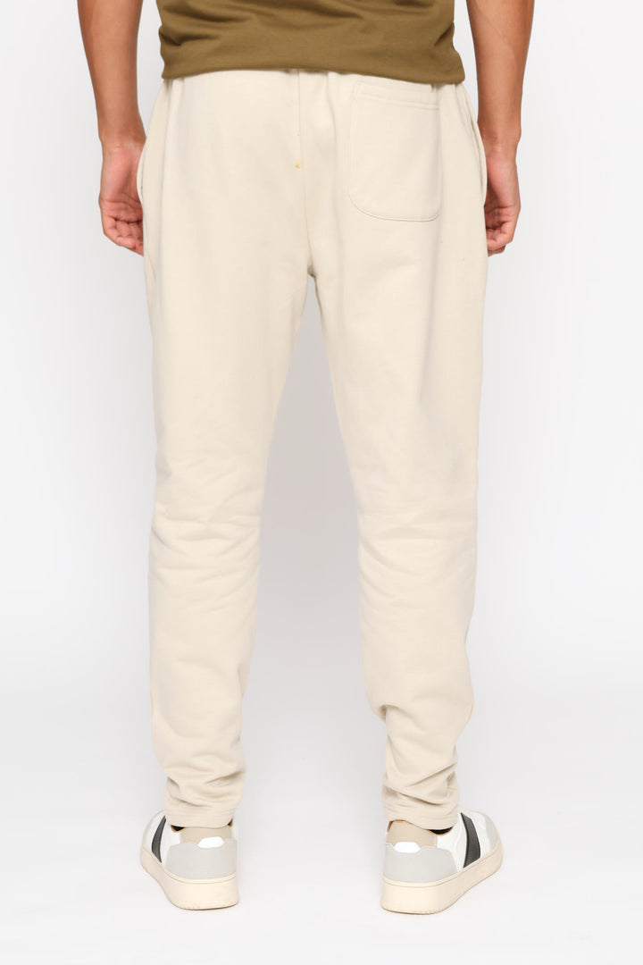 Pin Tuck Jogger - Stone