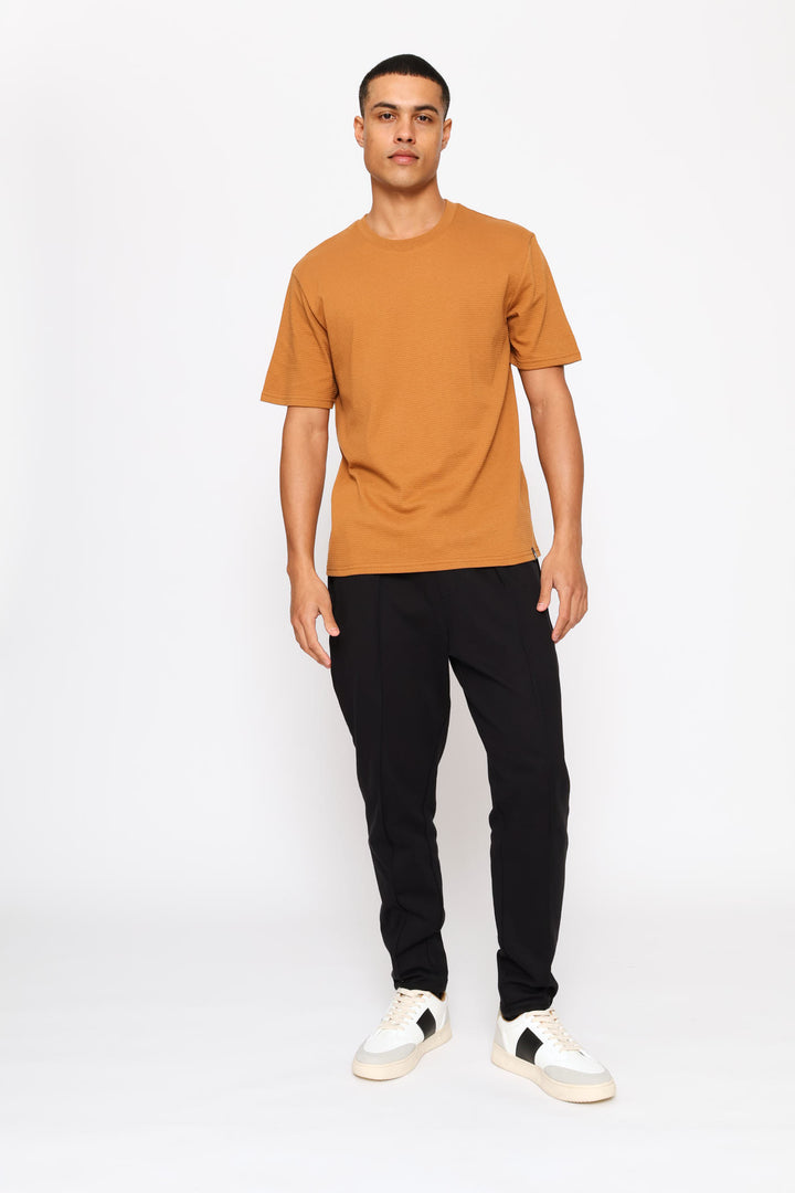 Pin Tuck Jogger - Black