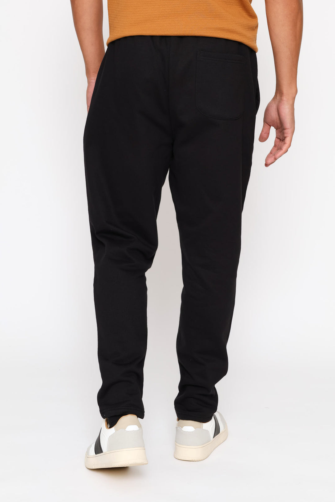 Pin Tuck Jogger - Black