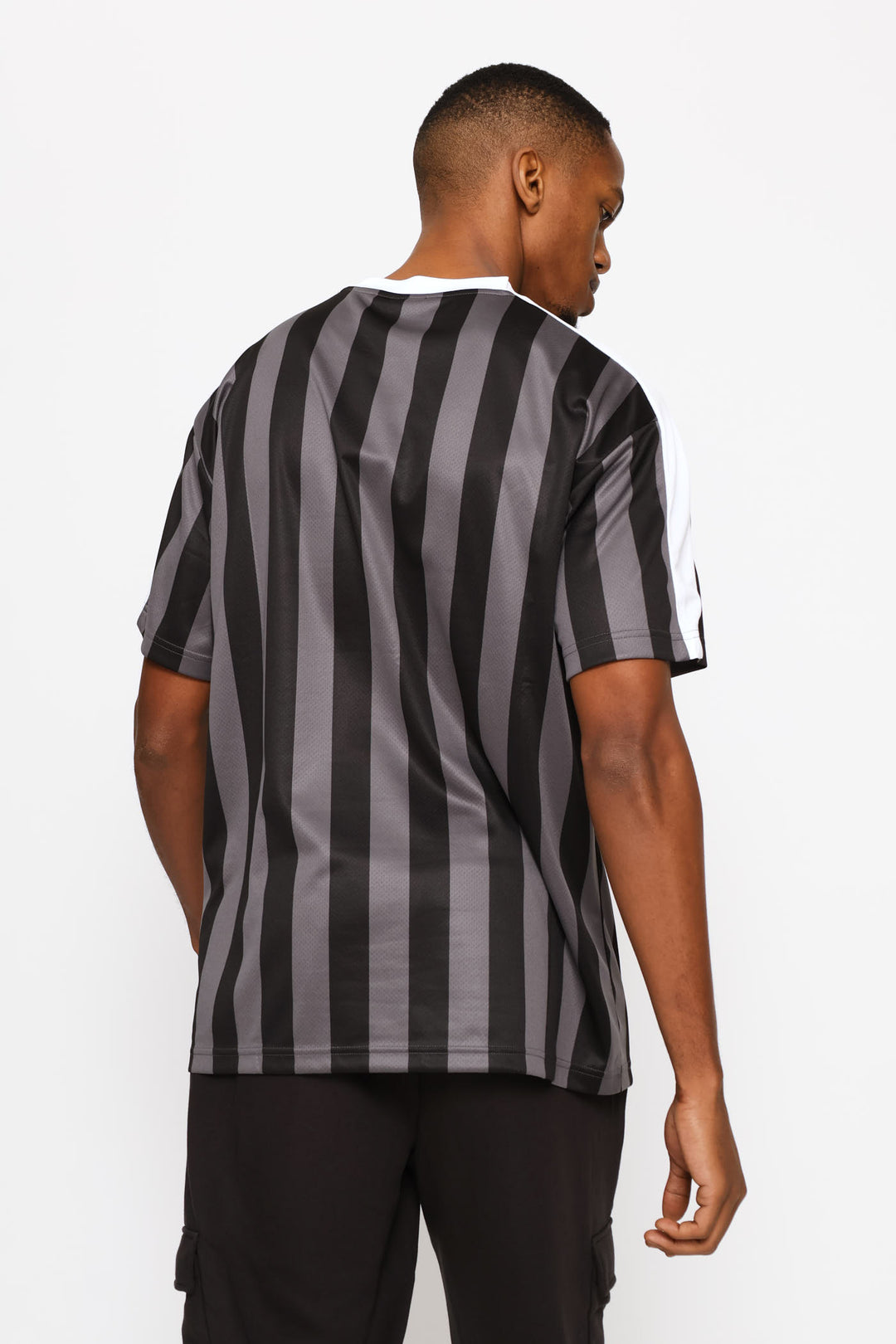 Essential Relaxed Football Jersey - Black