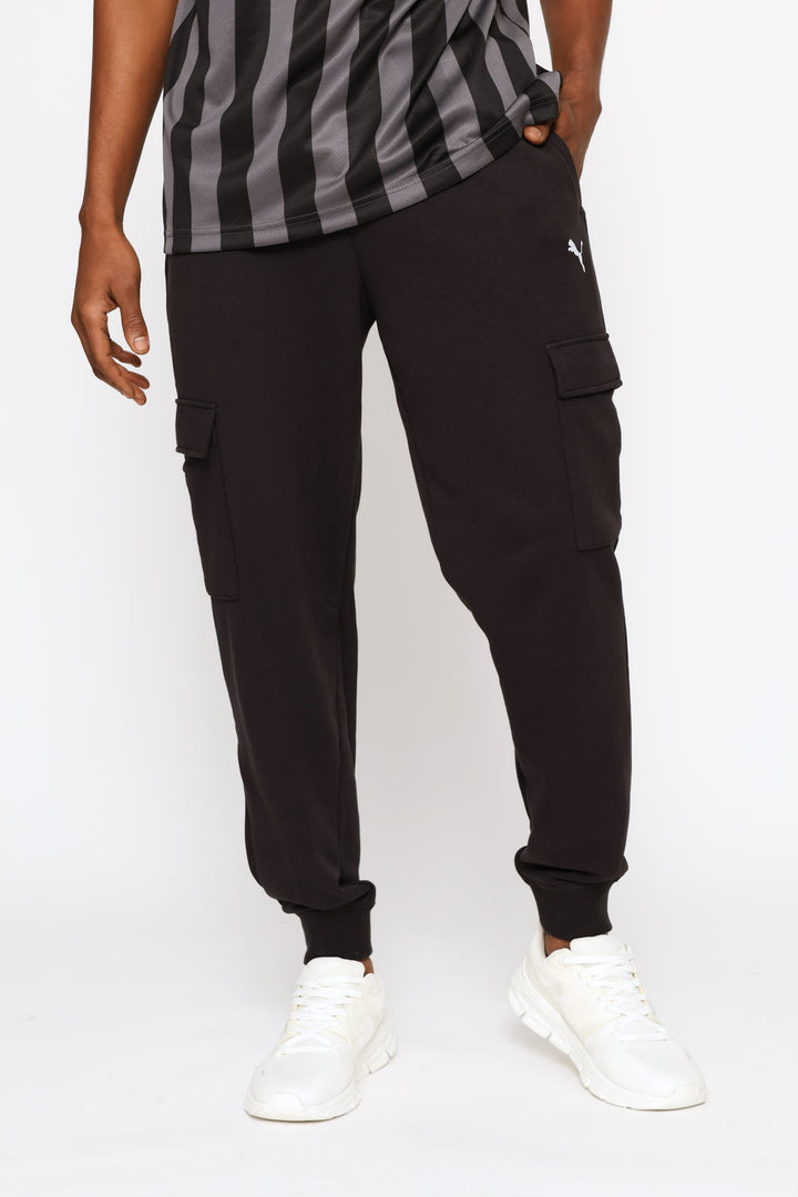 Essential Cargo Pants - Black