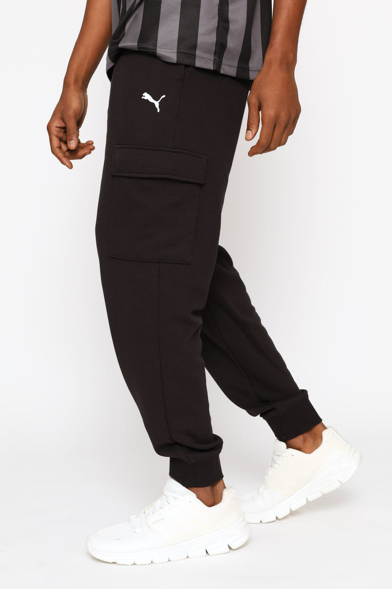 Essential Cargo Pants - Black