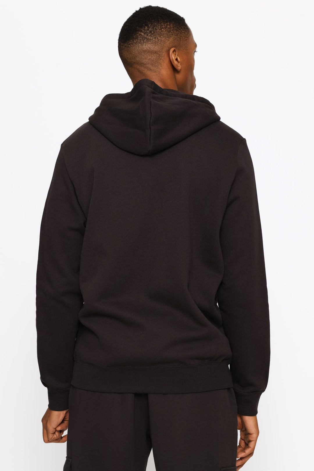 Essential Full-Zip Fleece Top - Black