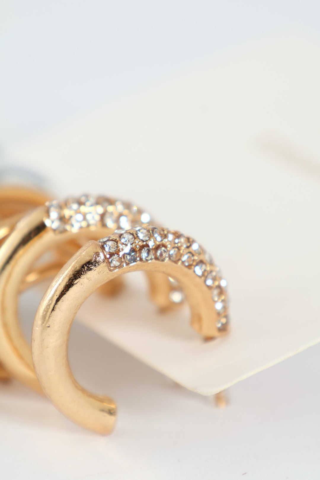 3 Pack Mixed Metals Hoop Earrings