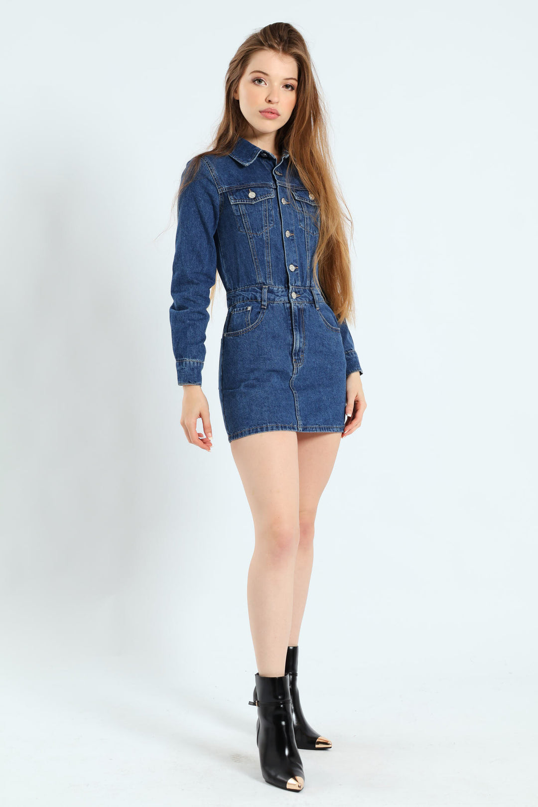 Long Sleeve Bodycon Mini Dress