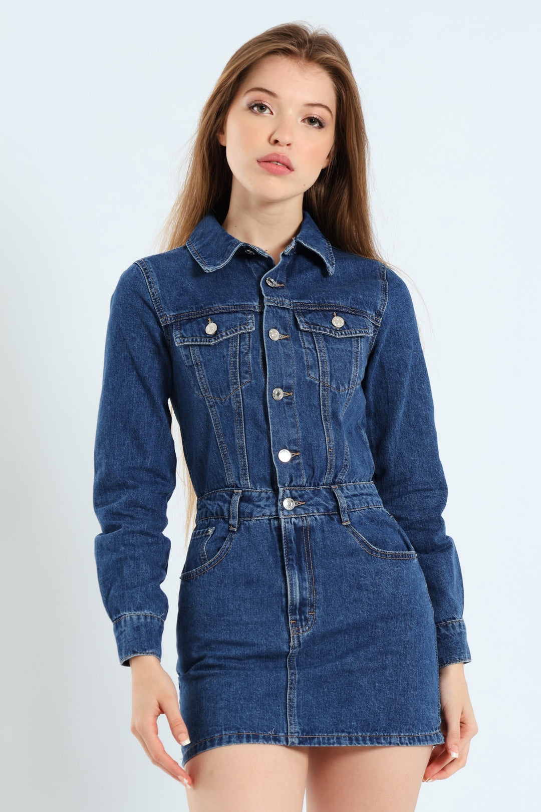 Long Sleeve Bodycon Mini Dress