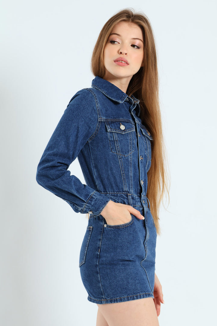 Long Sleeve Bodycon Mini Dress