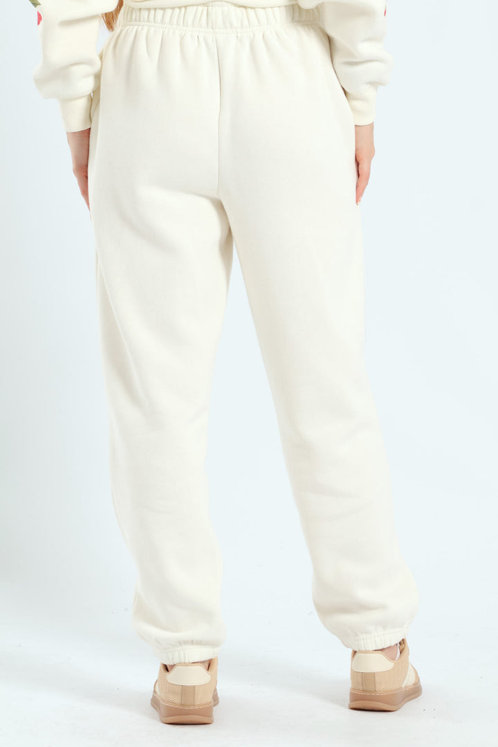 Angel Baby Jogger Pants - White