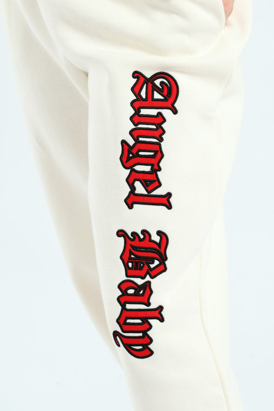 Angel Baby Jogger Pants - White