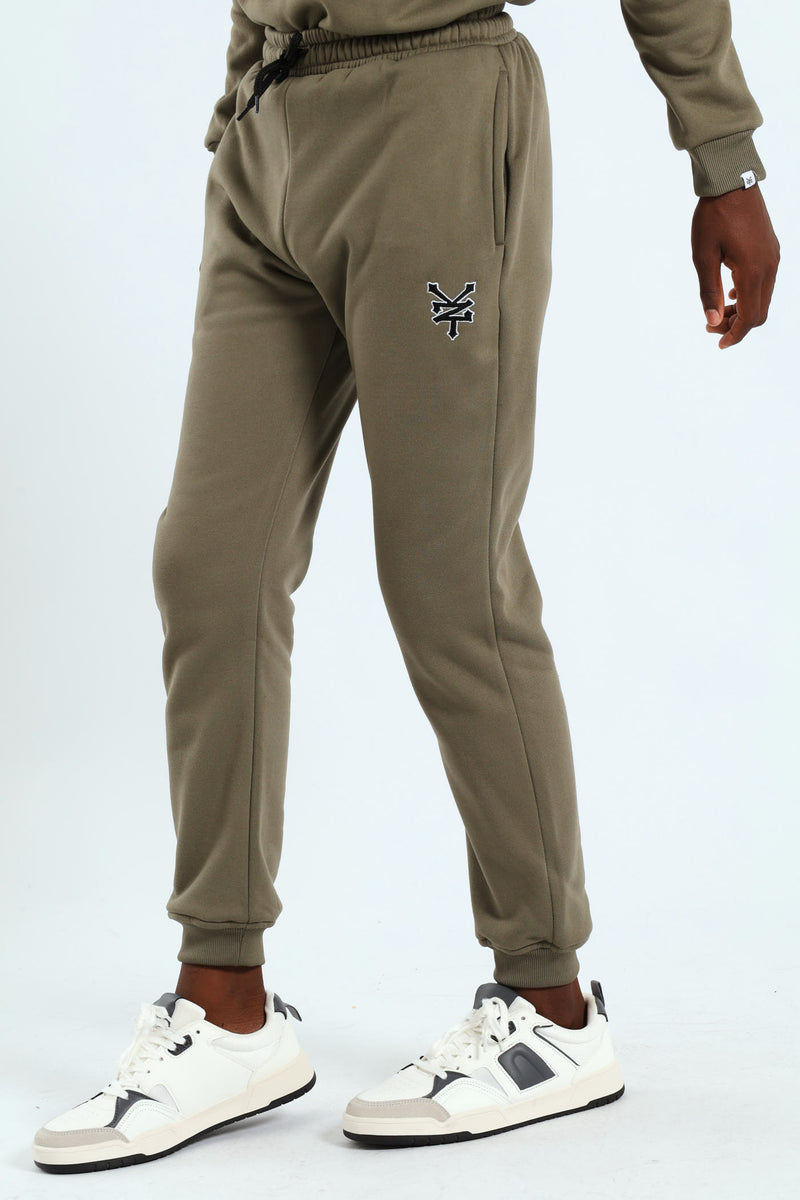 Boys Fleece Jogger - Olive