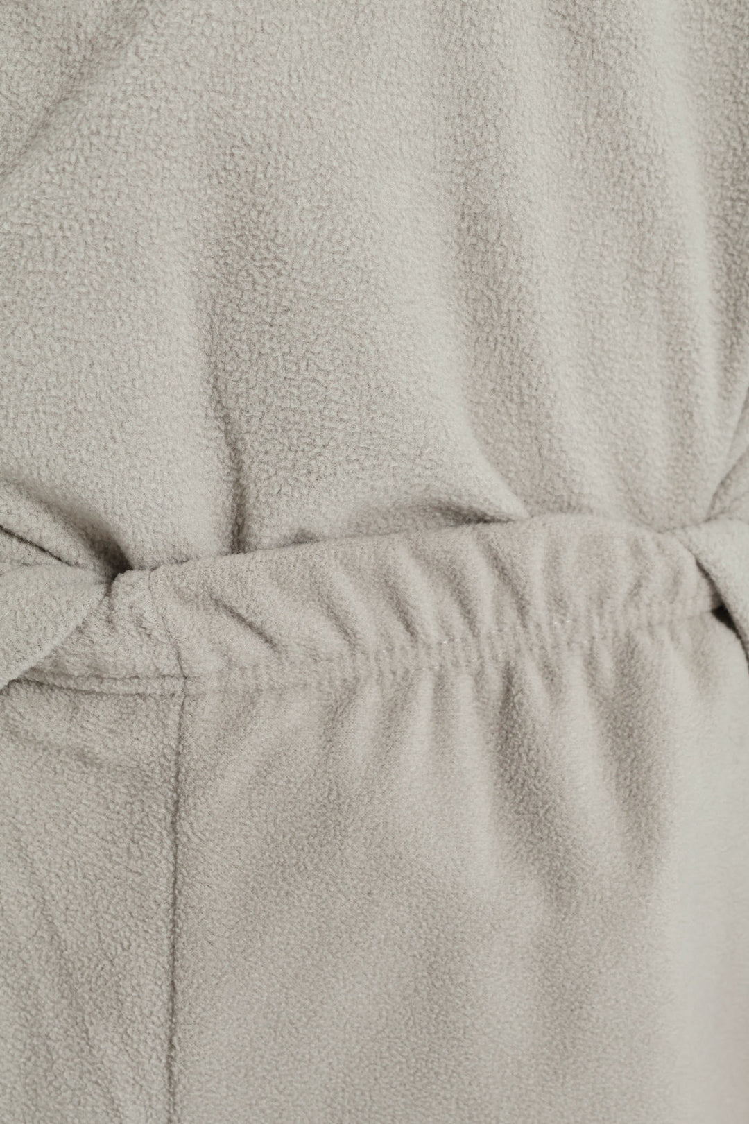 Boys Micro Fleece Bear Raglan Sleeve Sleep Set - Grey