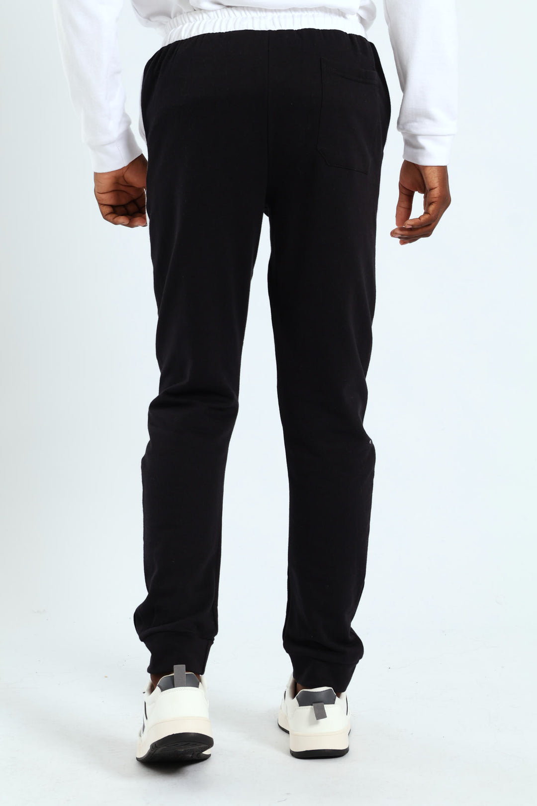 Boys Mr Beast Fleece Joggers - Black/White