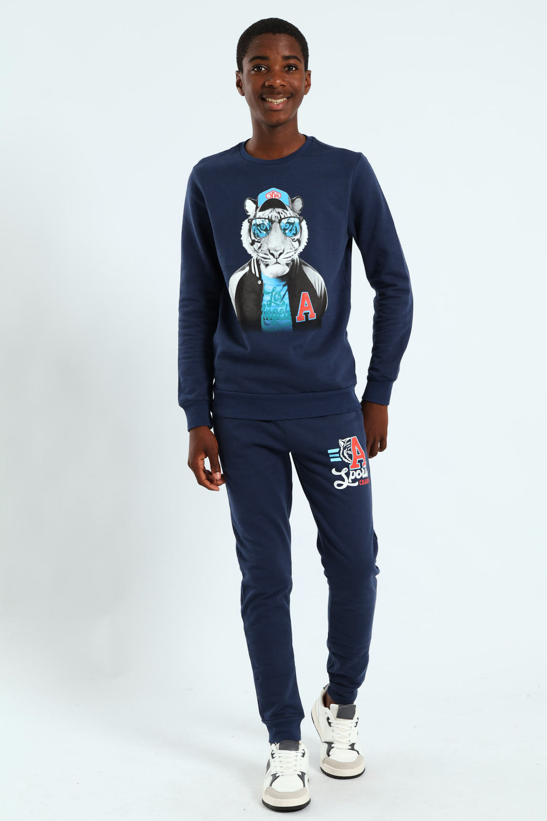 Boys Tiger Jogger - Navy