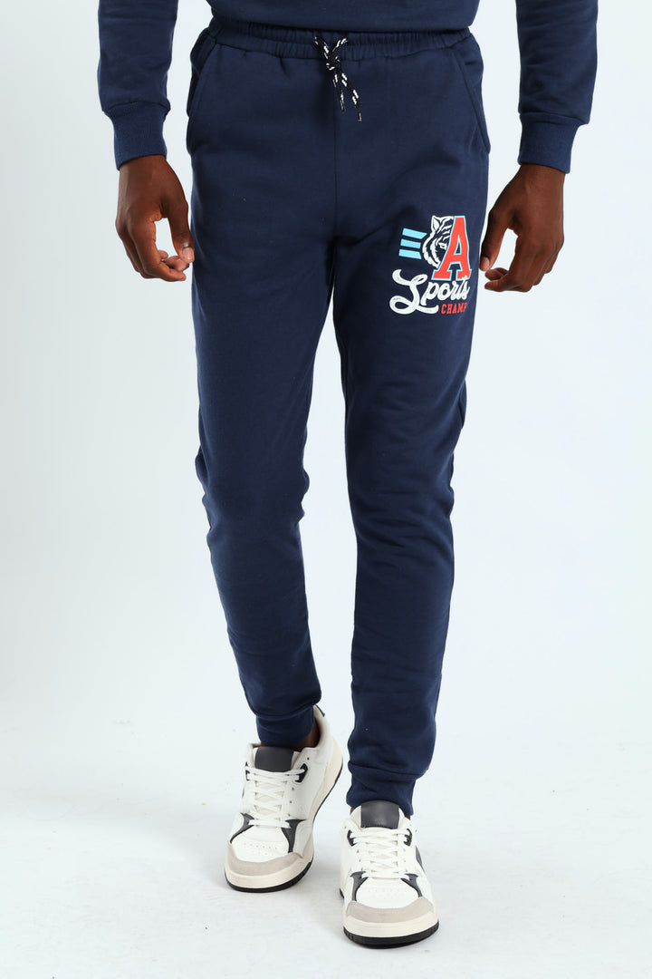 Boys Tiger Jogger - Navy