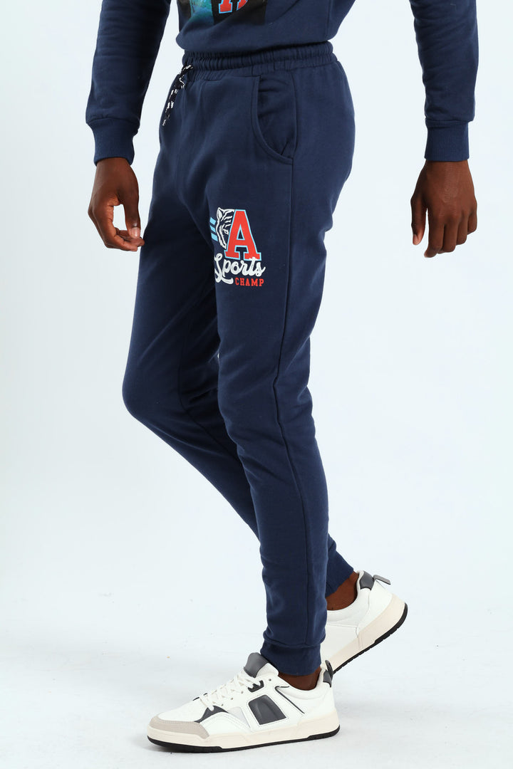 Boys Tiger Jogger - Navy