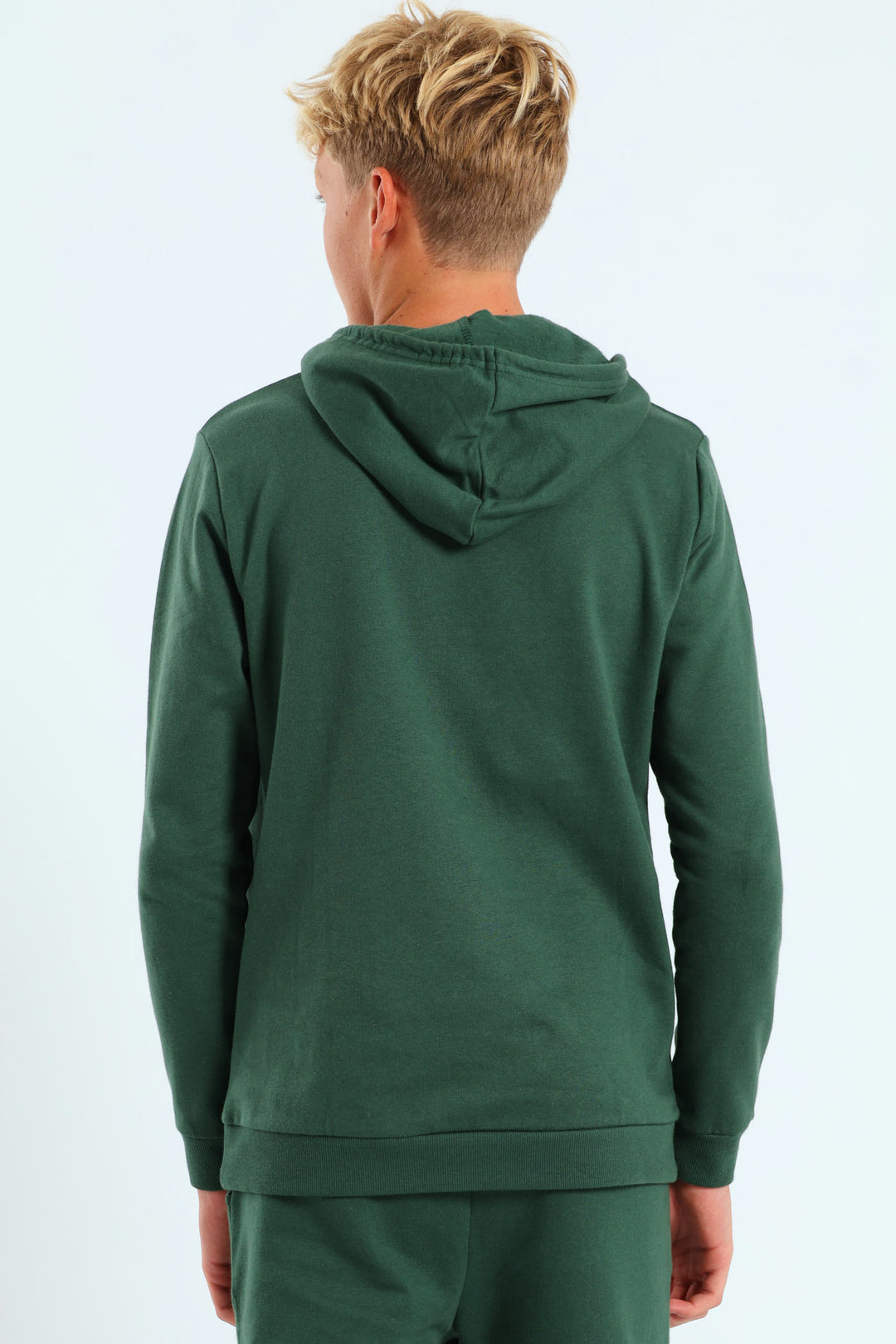 Boys Print Hoody - Green