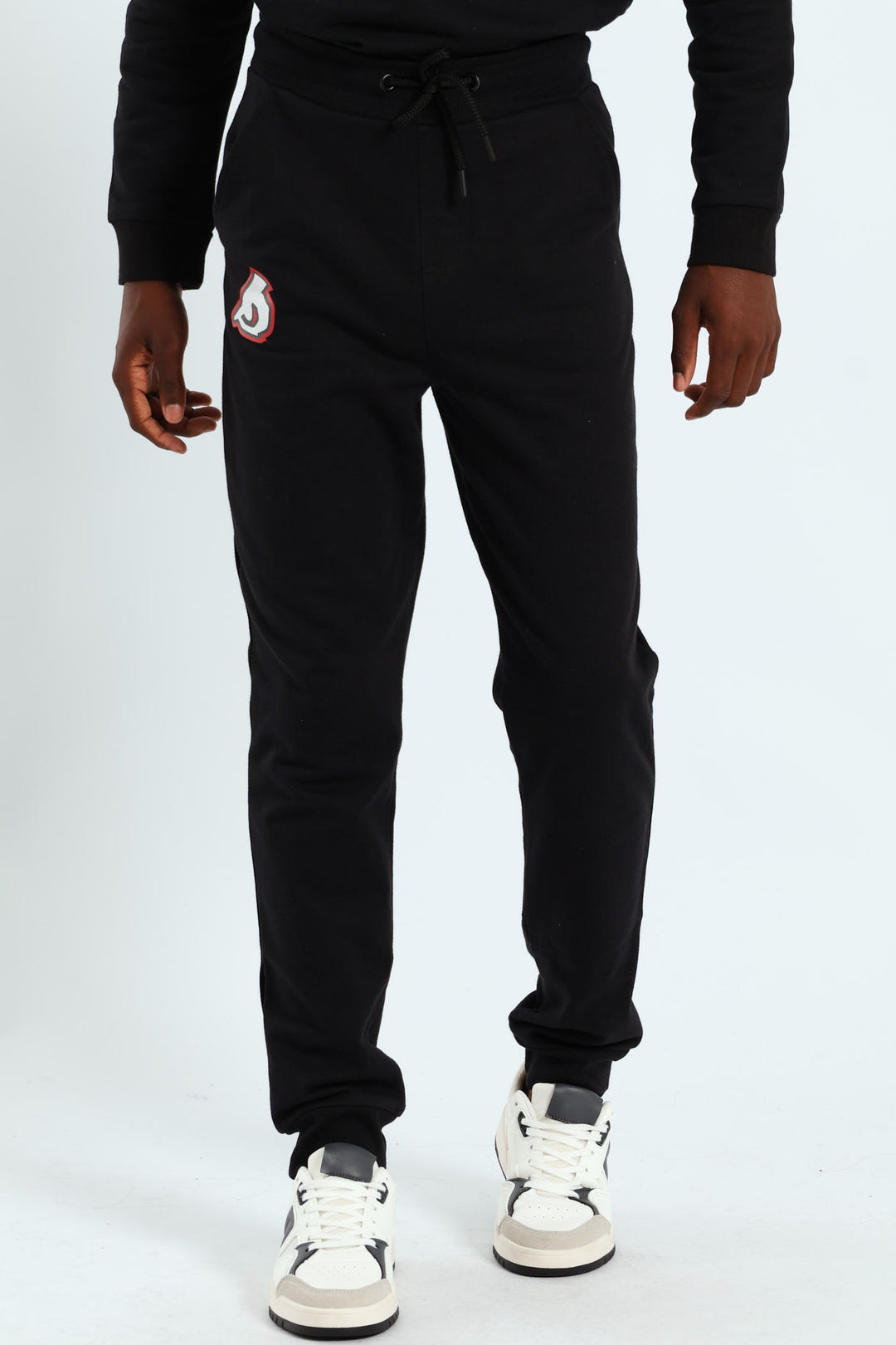 Boys Street Rebel Crew Sweater - Black