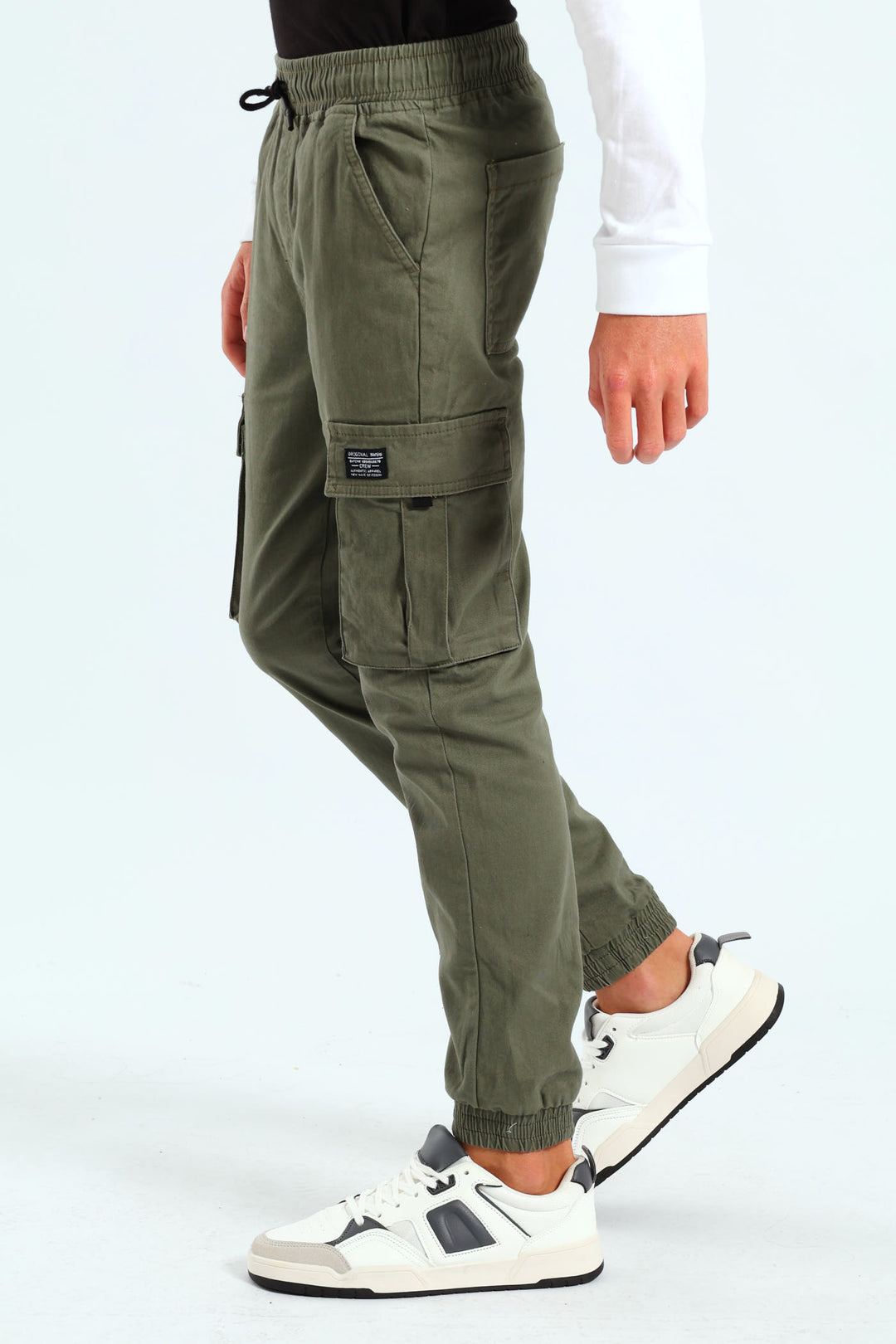 Boys Core Cargo Jogger - Olive