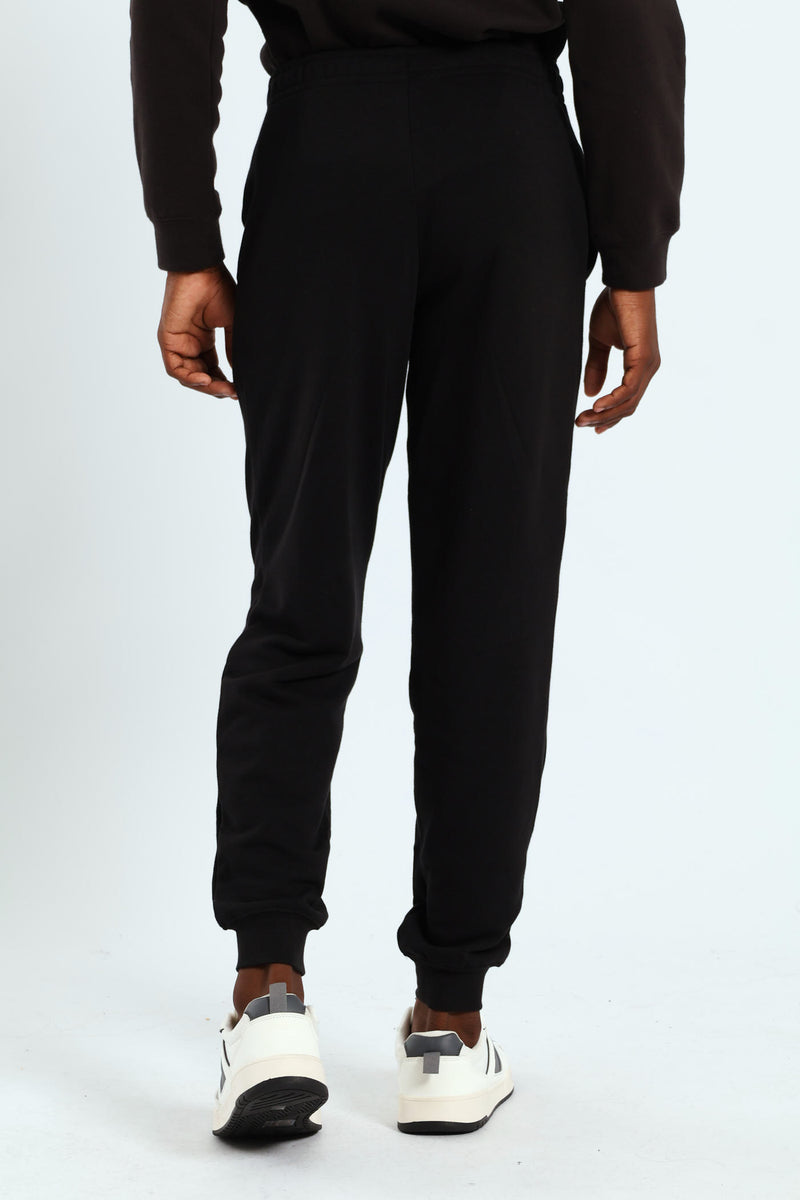 Boys Essential Logo Sweatpants - Black